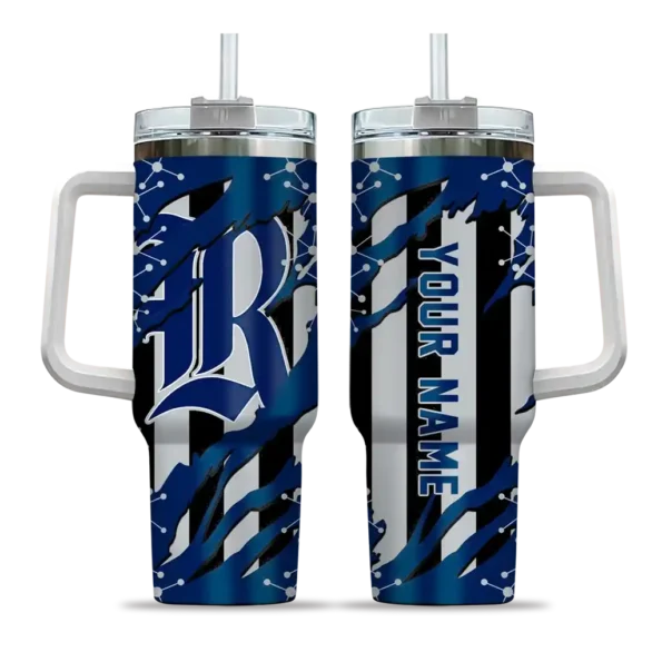 customized rice owls claw cut navy blue black curved tumbler best selling.webp