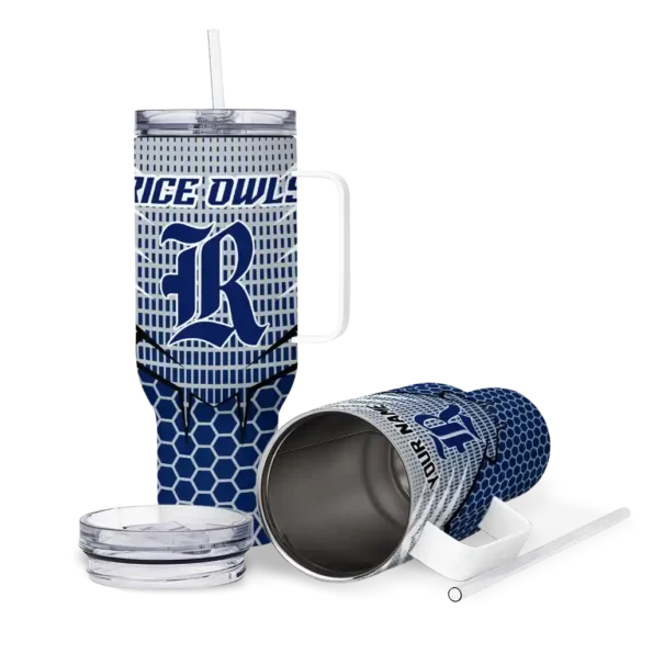 customized rice owls hex texture navy blue curved tumbler high quality.webp