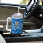 customized san jose state spartans bold diamonds blue curved tumbler best selling.webp