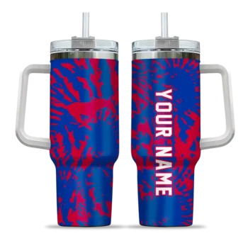 customized smu mustangs burst swirl blue curved tumbler best selling.webp