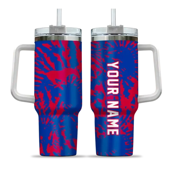 customized smu mustangs burst swirl blue curved tumbler best selling.webp