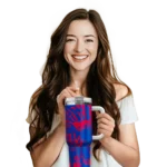 customized smu mustangs burst swirl blue curved tumbler best selling.webp