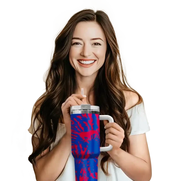 customized smu mustangs burst swirl blue curved tumbler premium grade.webp