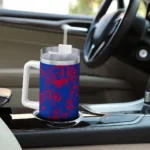customized smu mustangs burst swirl blue curved tumbler best selling.webp