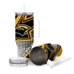 customized southern miss golden eagles arrow burst black curved tumbler best selling.webp