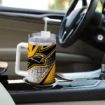 customized southern miss golden eagles arrow burst black curved tumbler best selling.webp
