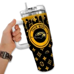 customized southern miss golden eagles bullseye drips black curved tumbler best selling.webp