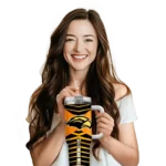 customized southern miss golden eagles chevron layers black curved tumbler best selling.webp