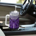 customized tcu horned frogs chevron stripe purple curved tumbler best selling.webp