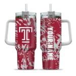 customized temple owls burst swirl red curved tumbler best selling.webp