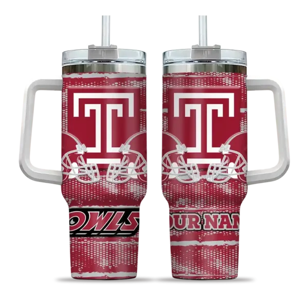 customized temple owls honey streaks red curved tumbler best selling.webp