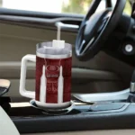 customized texas am aggies hexagon armor maroon curved tumbler best selling.webp