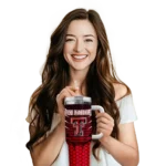 customized texas tech red raiders hex texture red curved tumbler best selling.webp