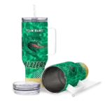 customized uab blazers geometric prism green curved tumbler best selling.webp
