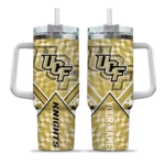customized ucf knights chevron angle gold curved tumbler best selling.webp