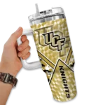 customized ucf knights chevron angle gold curved tumbler best selling.webp
