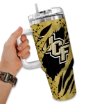 customized ucf knights claw cut gold black curved tumbler best selling.webp