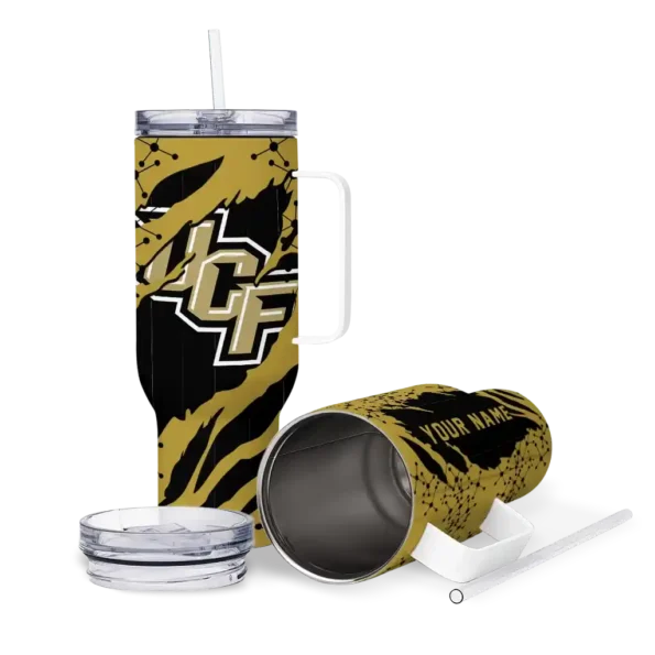 customized ucf knights claw cut gold black curved tumbler high quality.webp