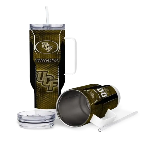 customized ucf knights hexagon armor gold curved tumbler high quality.webp