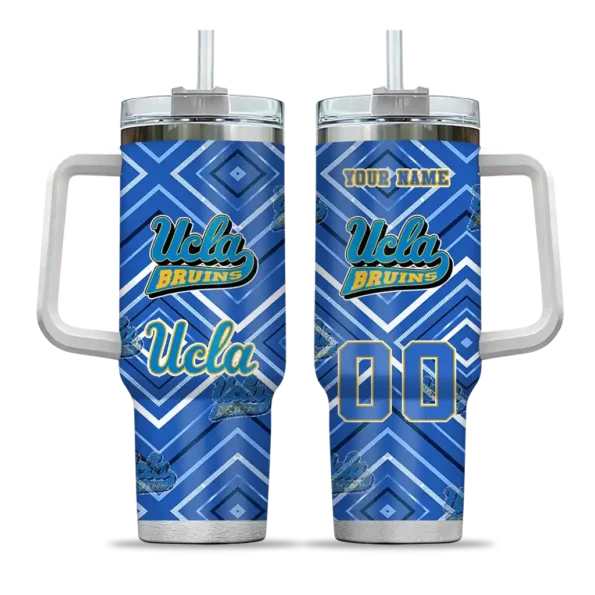 customized ucla bruins bold diamonds blue curved tumbler best selling.webp