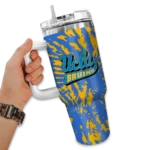 customized ucla bruins burst swirl blue curved tumbler best selling.webp