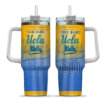 customized ucla bruins gradient dots blue curved tumbler best selling.webp