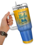 customized ucla bruins gradient dots blue curved tumbler best selling.webp