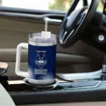 customized uconn huskies geometric prism blue curved tumbler best selling.webp