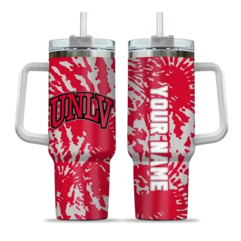 customized unlv rebels burst swirl red curved tumbler best selling.webp