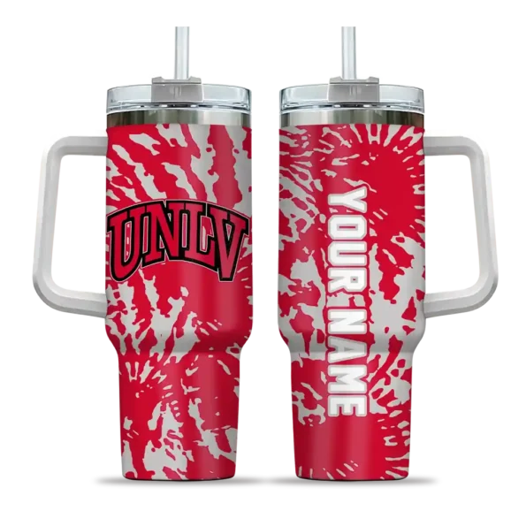 customized unlv rebels burst swirl red curved tumbler best selling.webp