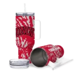 customized unlv rebels burst swirl red curved tumbler best selling.webp
