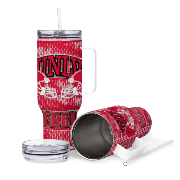customized unlv rebels honey streaks red curved tumbler high quality.webp