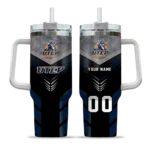 customized utep miners arrow armor blue black curved tumbler best selling.webp