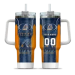 customized utep miners hexagon armor blue curved tumbler best selling.webp