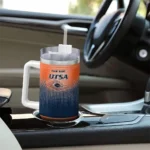customized utsa roadrunners gradient dots orange curved tumbler best selling.webp