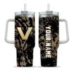 customized vanderbilt commodores burst swirl black curved tumbler best selling.webp