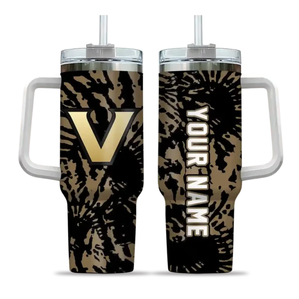 customized vanderbilt commodores burst swirl black curved tumbler best selling.webp