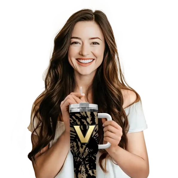 customized vanderbilt commodores burst swirl black curved tumbler premium grade.webp