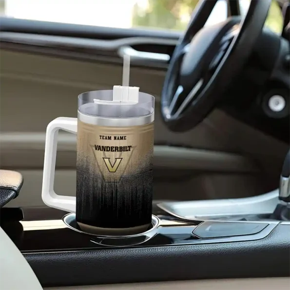 customized vanderbilt commodores gradient dots black curved tumbler trendy.webp
