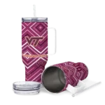 customized virginia tech hokies bold diamonds maroon curved tumbler best selling.webp
