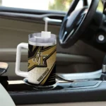 customized wake forest demon deacons arrow burst gold curved tumbler best selling.webp