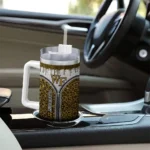 customized wake forest demon deacons leopard zipper gold curved tumbler best selling.webp
