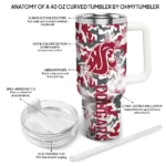 customized washington state cougars camo mashup crimson white curved tumbler best selling.webp