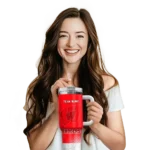 customized wisconsin badgers geometric prism red curved tumbler best selling.webp