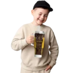 customized wyoming cowboys hexagon armor brown curved tumbler best selling.webp