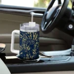 personalized akron zips burst swirl blue curved tumbler best selling.webp