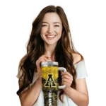 personalized appalachian state mountaineers chevron stripe black curved tumbler best selling.webp