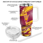 personalized arizona state sun devils abstract paths maroon curved tumbler best selling.webp