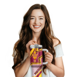 personalized arizona state sun devils arrow burst maroon curved tumbler best selling.webp