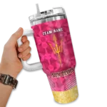 personalized arizona state sun devils geometric prism maroon curved tumbler best selling.webp